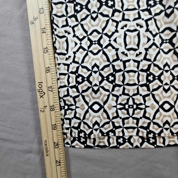 ALFRED DUNNER Capri Pants Women’s Size 16 Pull On Geometric pattern - Picture 6 of 7